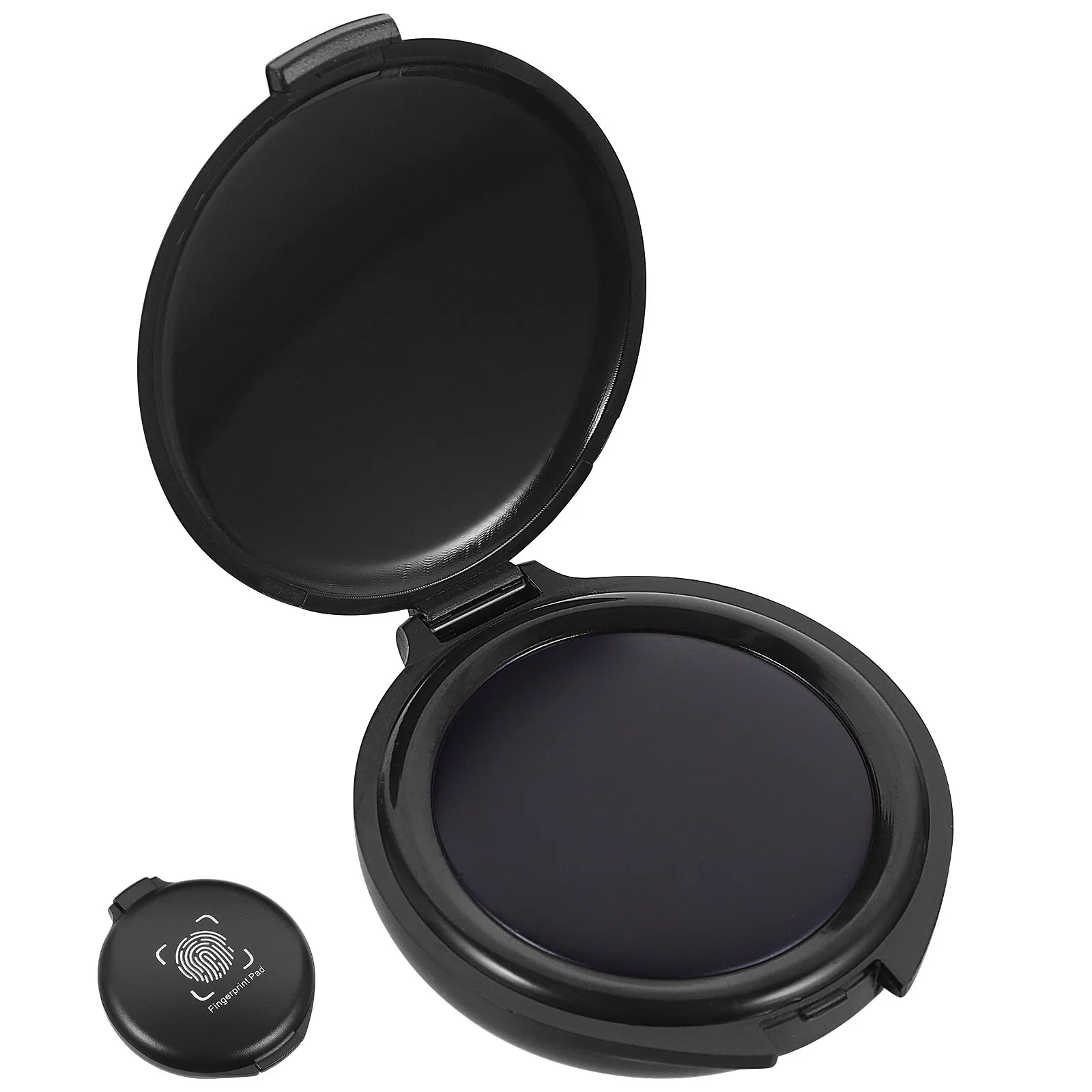 

Портативный круглый мини-штамп-подушечка малого размера для документов, договоров, финансовой работы, эффективный штамповочный блок для удобного использования