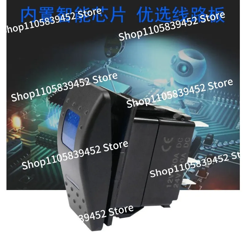 For Key Switch, B-type Travel Trailer Accessories, High-current Yacht RV Self-locking Button Switch