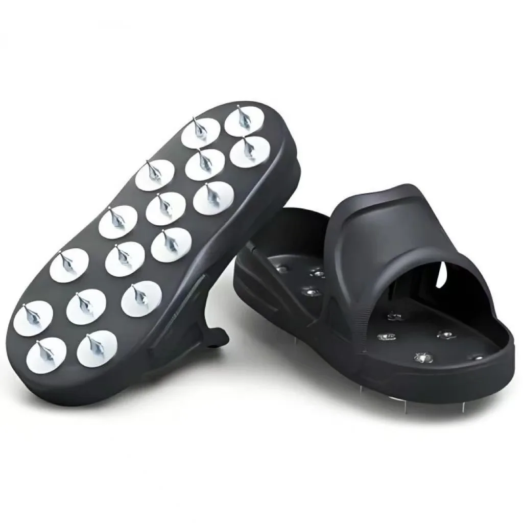 

1 пара гибких мягких туфель с шипами для эпоксидного покрытия на полу, эпоксидная краска, самовыравнивающийся цемент, мягкий материал EVA, большой размер США