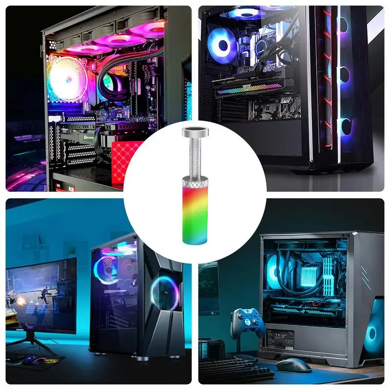 GChancelor-Support de carte de fouille réglable, support robuste, recommandé, élimine l'affaissement, la lumière argb