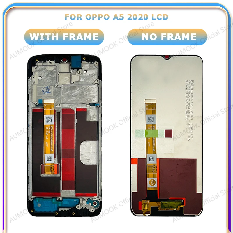 6,5-calowy wyświetlacz IPS LCD do wyświetlacza LCD Oppo A5 2020 z ramką CPH1931 CPH1959 CPH1933 CPH1935 Części zamienne LCD — zdjęcie produktu 5