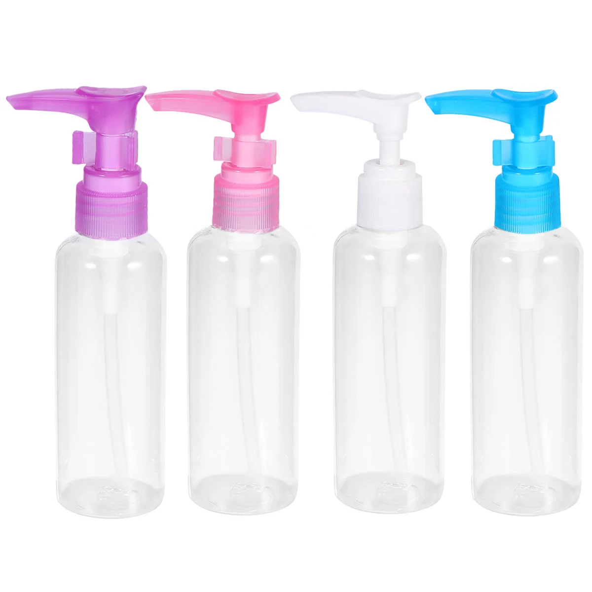 

4 Pcs Bottled Travel Containers for Toiletries Shampoo Dispenser Makeup Subpackaging