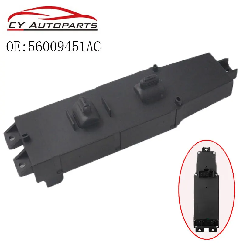 New Right Passenger Power Window Switch For 97-01 Jeep Cherokee XJ OEM 56009451AC Car Accessories