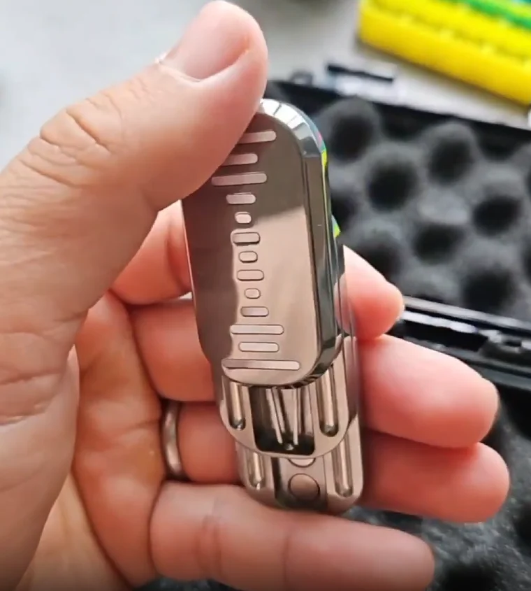 Used EDC Dawn+Sound Strike+Beimu Inlay Stress Relief Toy Pocket Toy Fidget Slider Decompression Toy For Adult