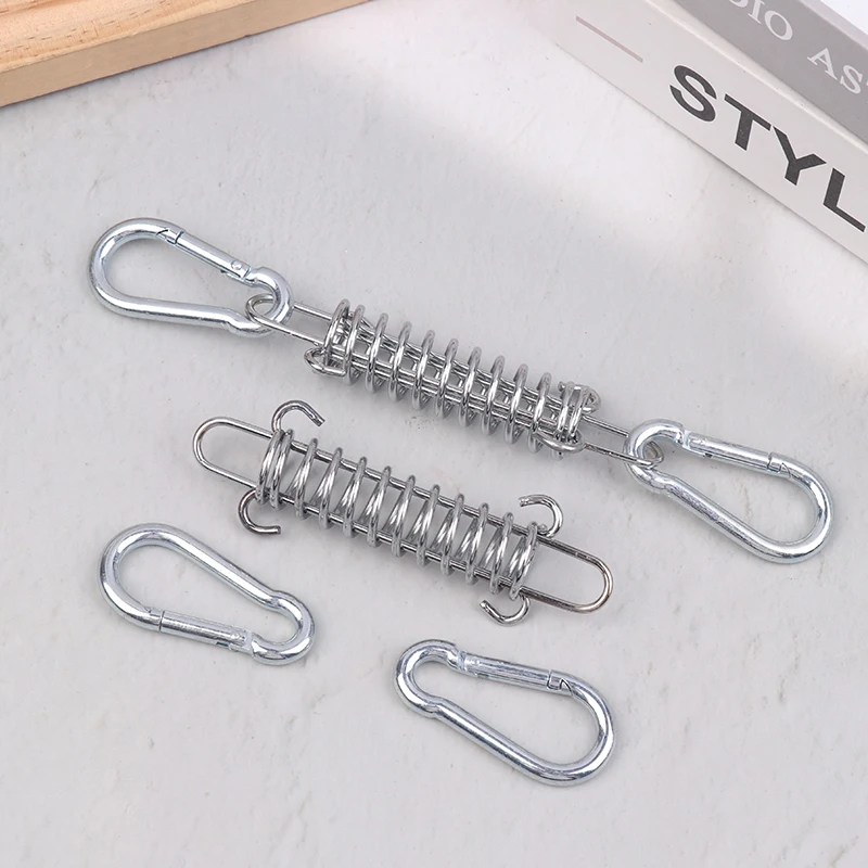 1/4/5 مجموعات التخييم خيمة الرياح حبل الربيع مشبك خيمة الموتر في الهواء الطلق سطح السفينة أوتاد مع حلقة تسلق كليب المظلة المشدود هوك ثابت