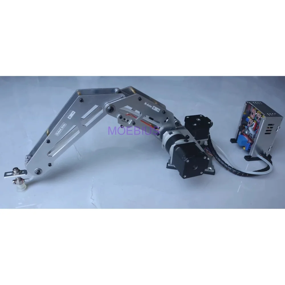 3 DOF Stepper Motor Mechanical Arm Industrial Robot Model Multi-axis Robot DIY Parts