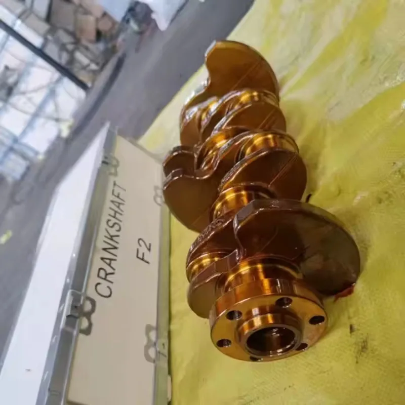 Engine Parts Fe-JK Crankshaft Model F201-11-301B For Mazda Engine Product With Bearing Bushes For B2500