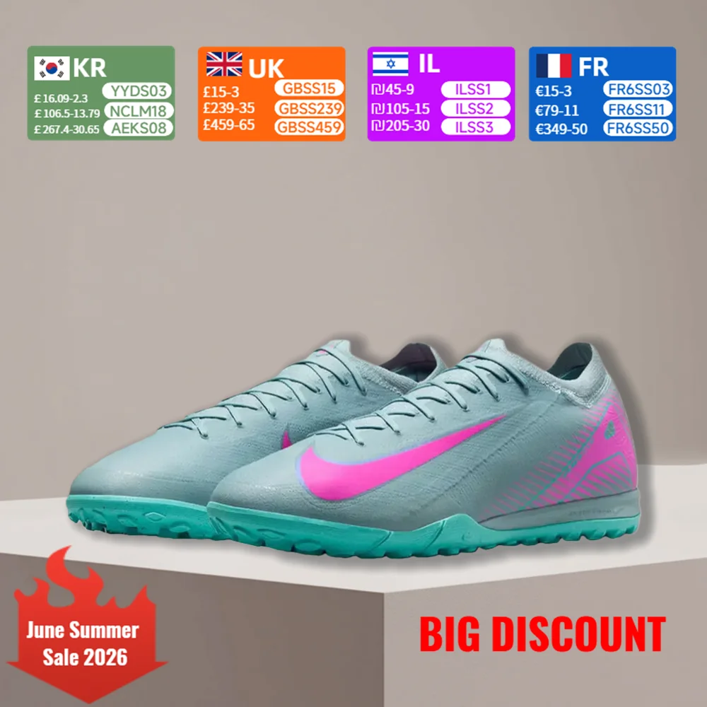 Chuteiras de futebol unissex Nike Mercurial Vapor 16 Pro TF |   Controle de velocidade e aperto de agilidade |   Chuteiras de futebol em relvado artificial FQ8687-301