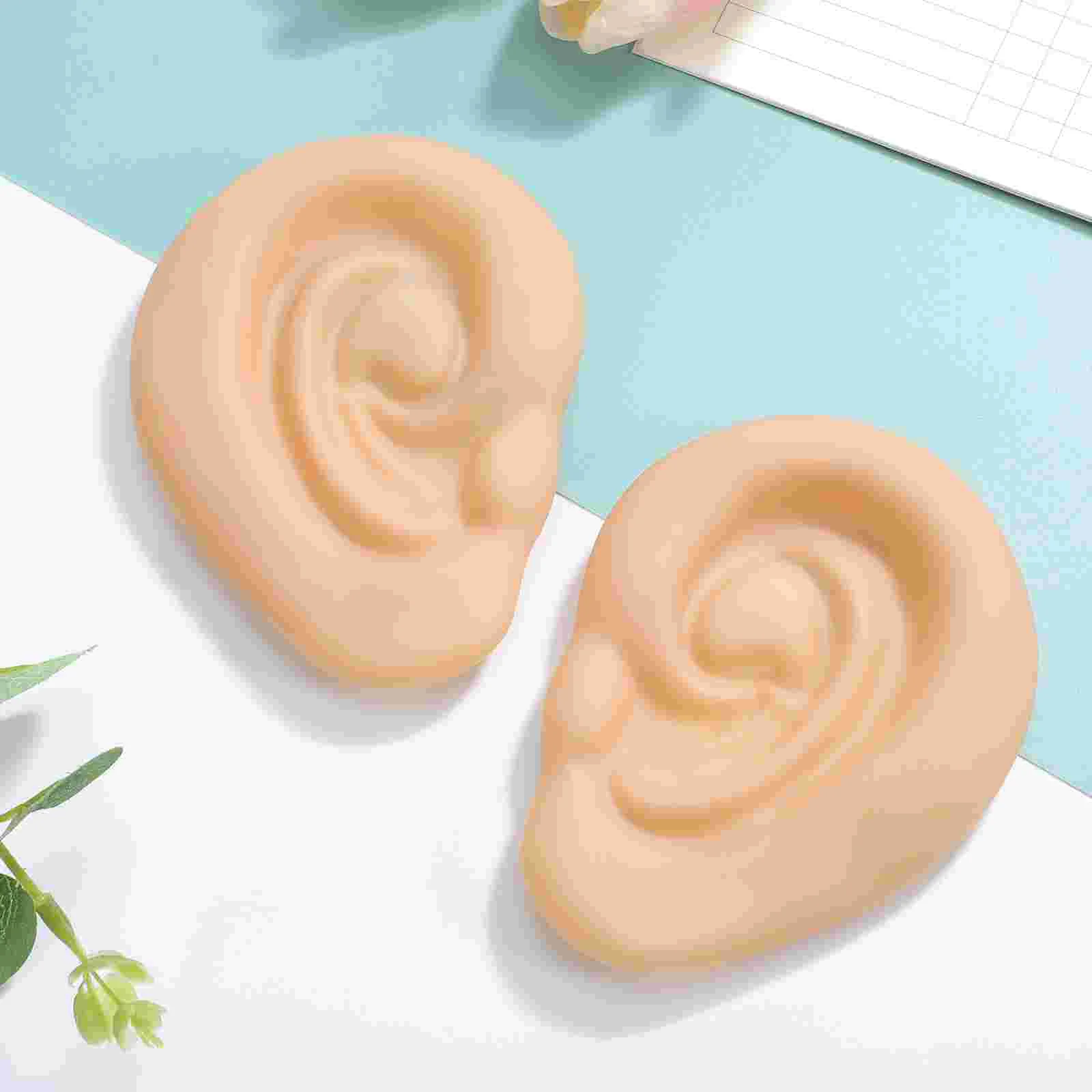 Halloween Party Ear Prop Cosplay Ears for Christmas Emulsion Fake Oversized Costume