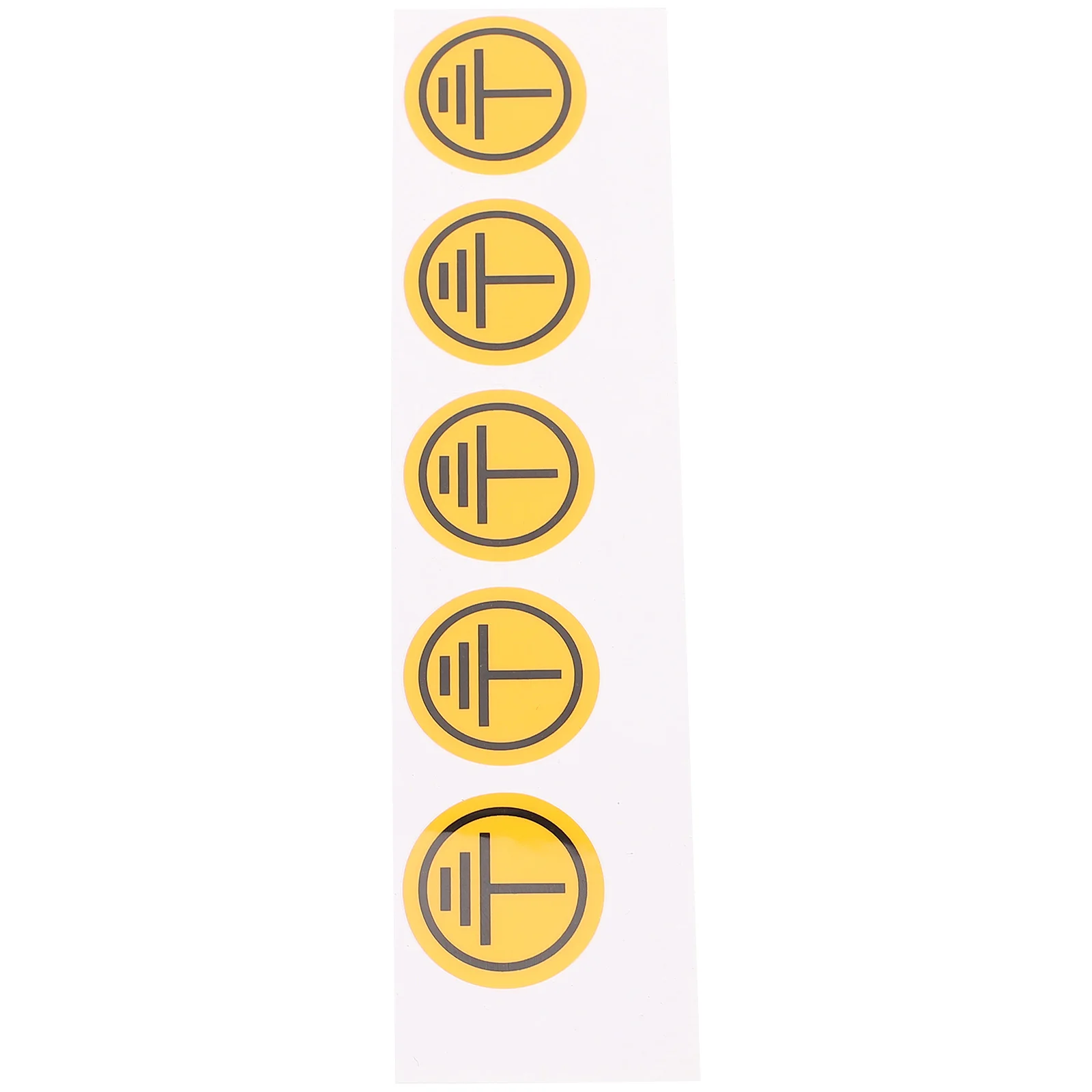 Sicherheitszeichen für Geräte, Erdungssymbol, Abziehbilder, Erdungsetiketten, elektrische Aufkleber, Panel