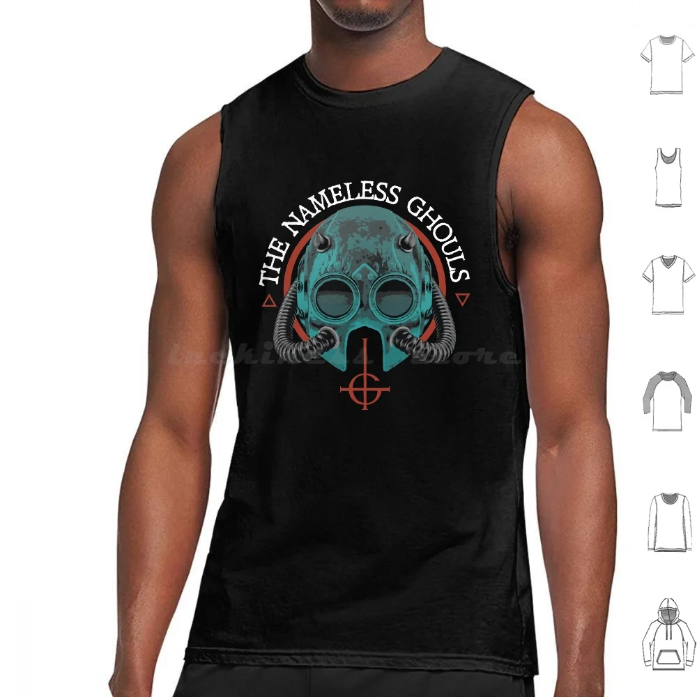 Camisetas sin mangas The Nameless Ghouls con estampado de algodón Ghost Ghost Bc Ghost Band Ghouls sin nombre Papa Emeritus Impera