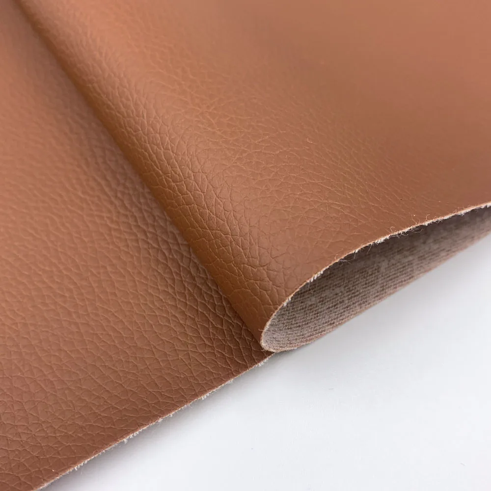 A4 Litchi PU Leatherette Fabric for DIY Projects