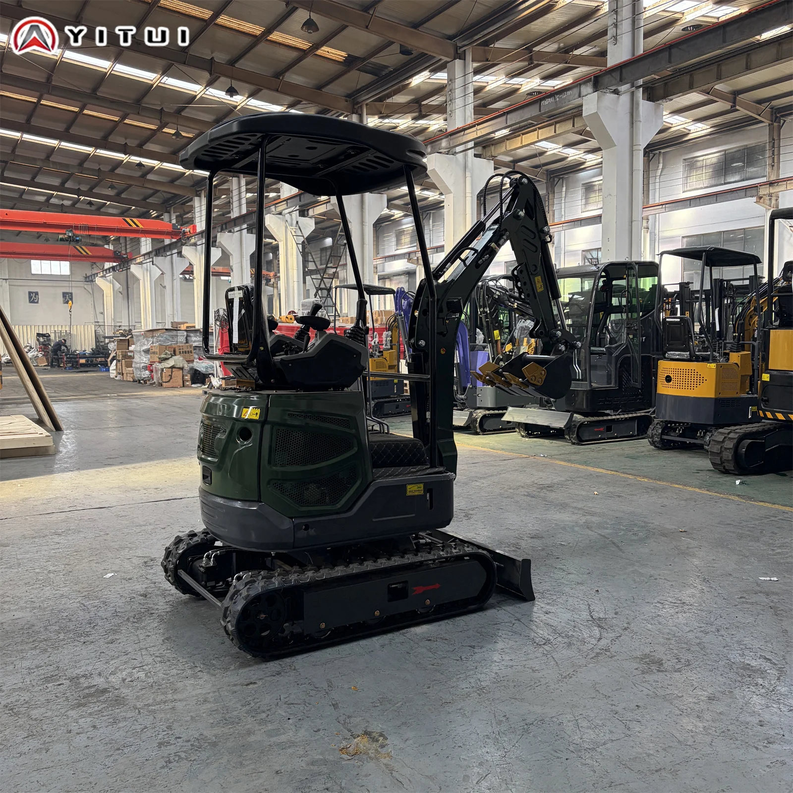 The Mini Excavator Has A Full Range Of Models And Supports Customized Diesel Engine Mini Excavators For Multiple Scenarios