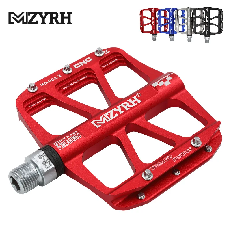 Bicycle Pedal Non-Slip MTB Pedals Aluminum Alloy Flat  Applicable Waterproof Bike Accessories