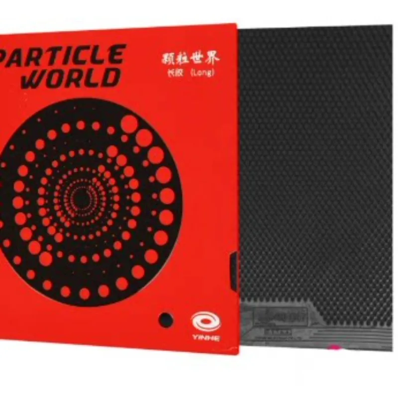 YINHE Particle World OX Table Tennis Rubber Uncured Medium Pips Ping Pong Rubber Without Sponge ITTF Approved Long Pips image 5