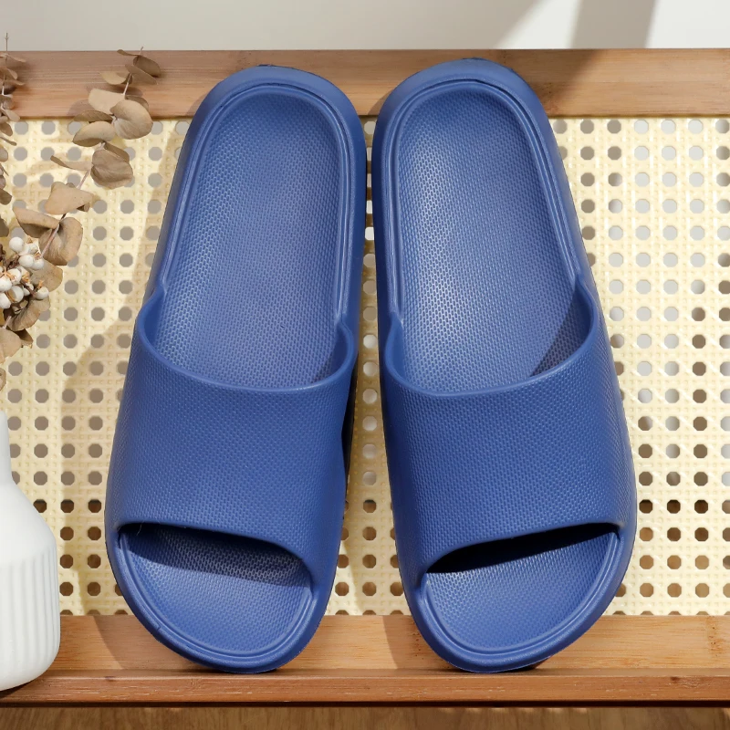 

Летние новые тапочки для мужчин и женщин Eva с мягкой подошвой, домашние шлепанцы, сандалии на плоской подошве, уличная пляжная обувь, мужские шлепанцы