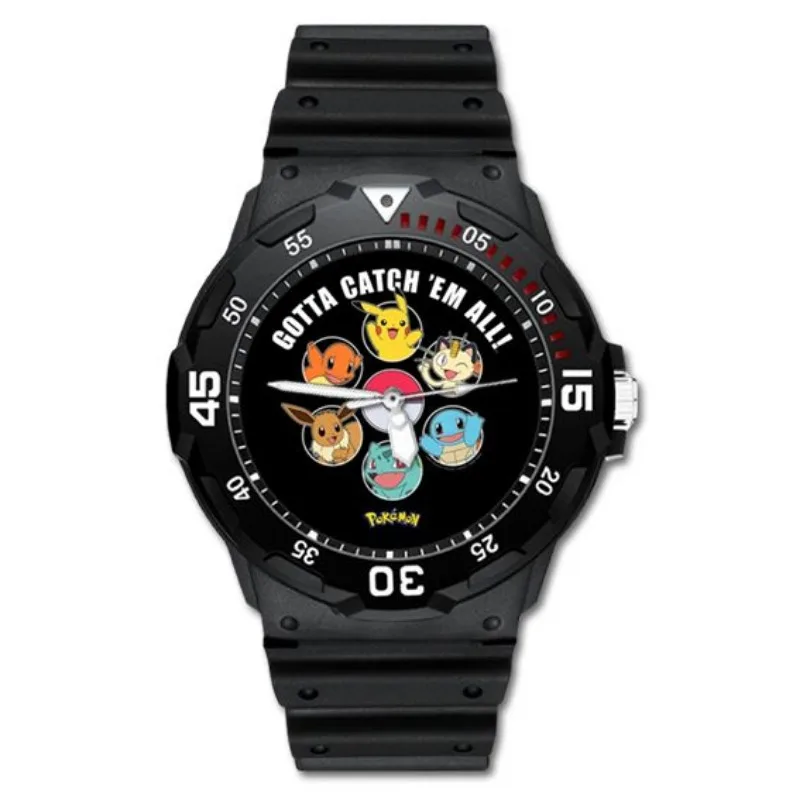 Pokémon Precision Waterproof Pointer Sport Watch Silent Quartz Watches Birthday Gifts