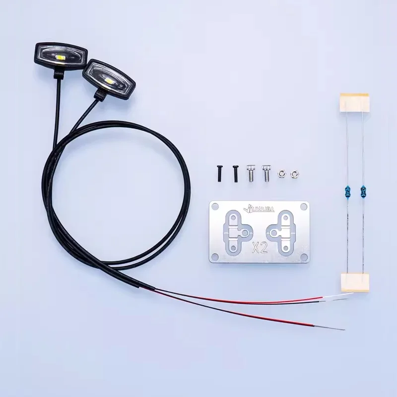 1/14 スケールC-01 ルーフスポットライトエンジニアリング機械 LED ライト 1/14 タミヤ Rc トラックシリーズ Rc スケール照明 Rc アクセサリー用