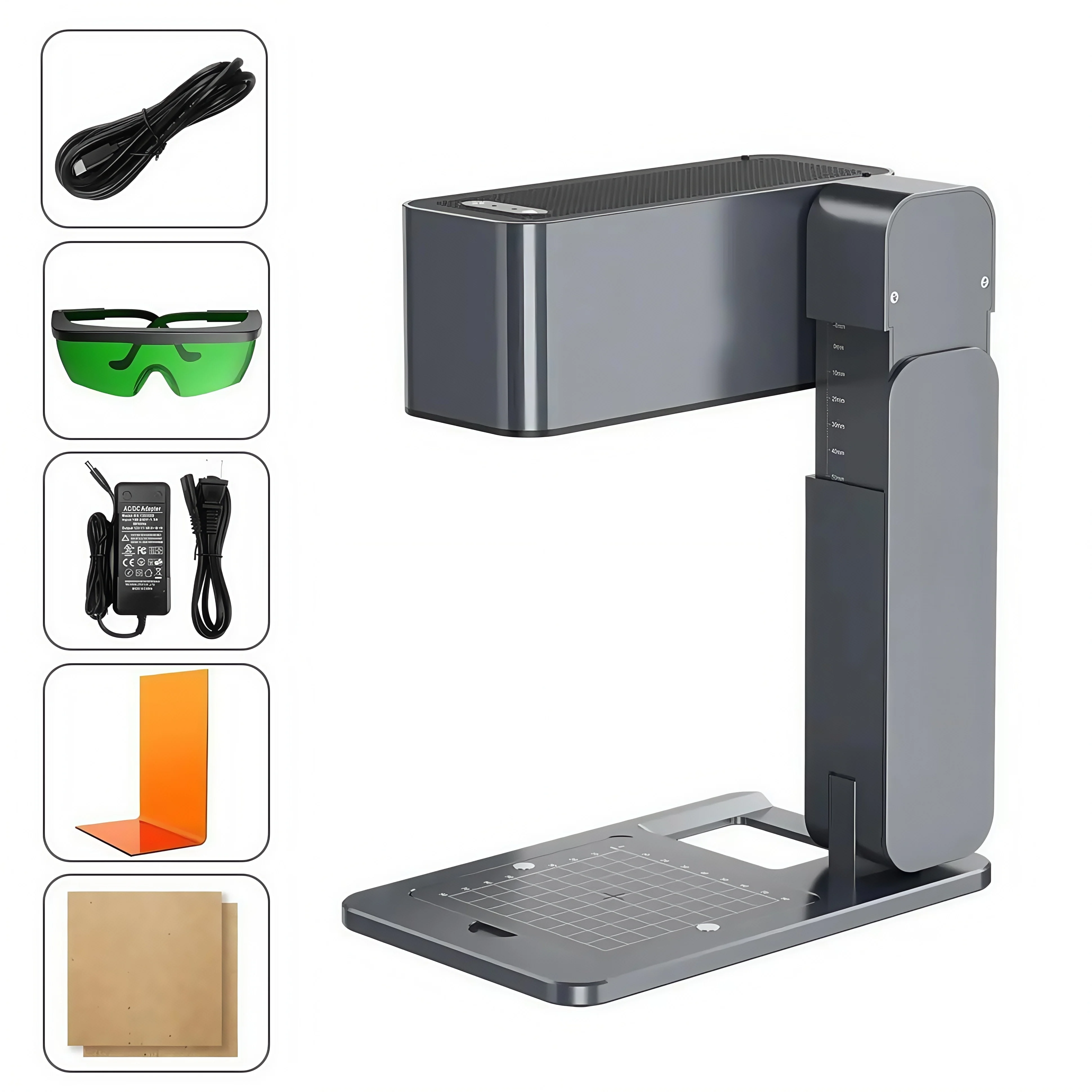 

Портативный полностью автоматический лазерный гравер для дерева, бумаги, кожи, резины, акрила, быстрой скорости, управление через приложение, DIY лазерный гравировальный станок