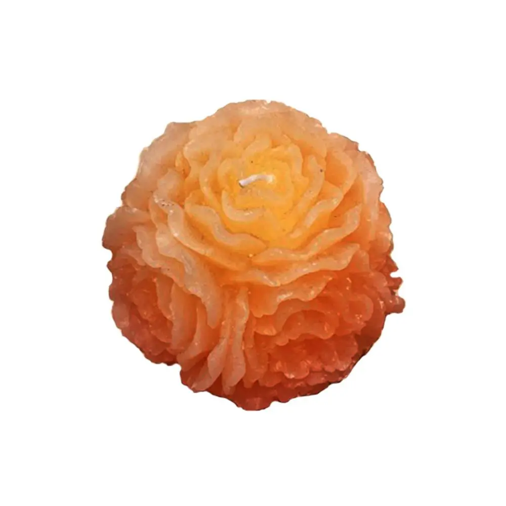 3D Silicone Candle Mold Rose Ball Aromatherapy Candle Soap Mould Craft Baking