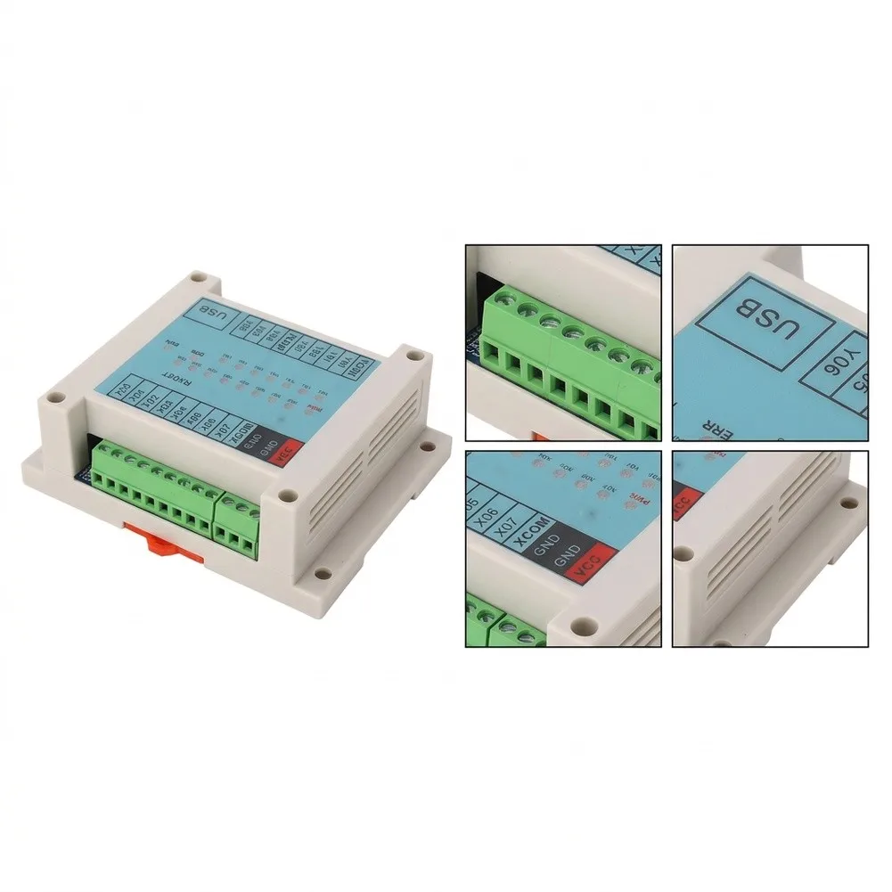 Programmable Timer RX03T for PLC Control Panels with USB Communication Online Simulation DIN for rail Mount ABS Enclosure
