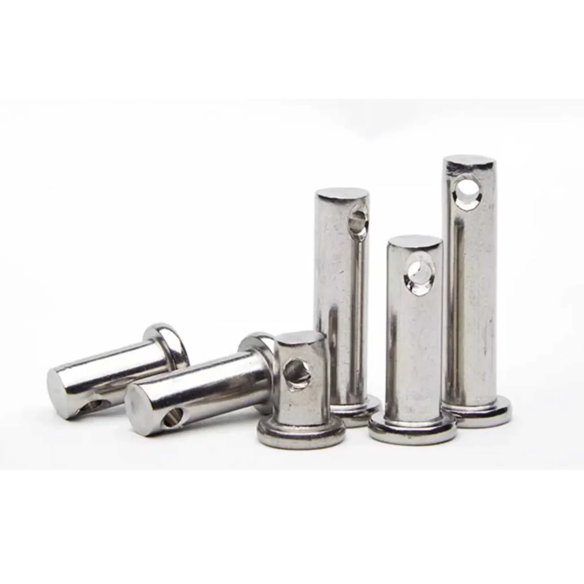 304 Stainless Steel Perforated Pin Shaft/ Flat Head Cylindrical Positioning Pin