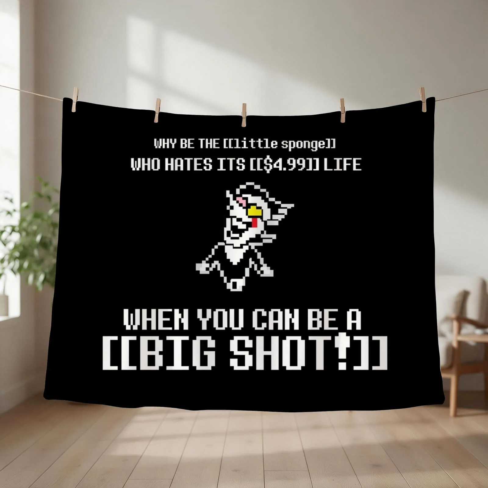 YOUR CHANCE TO BE A BIG SHOT Throw Blanket manga Nap Luxury Vintage Blankets