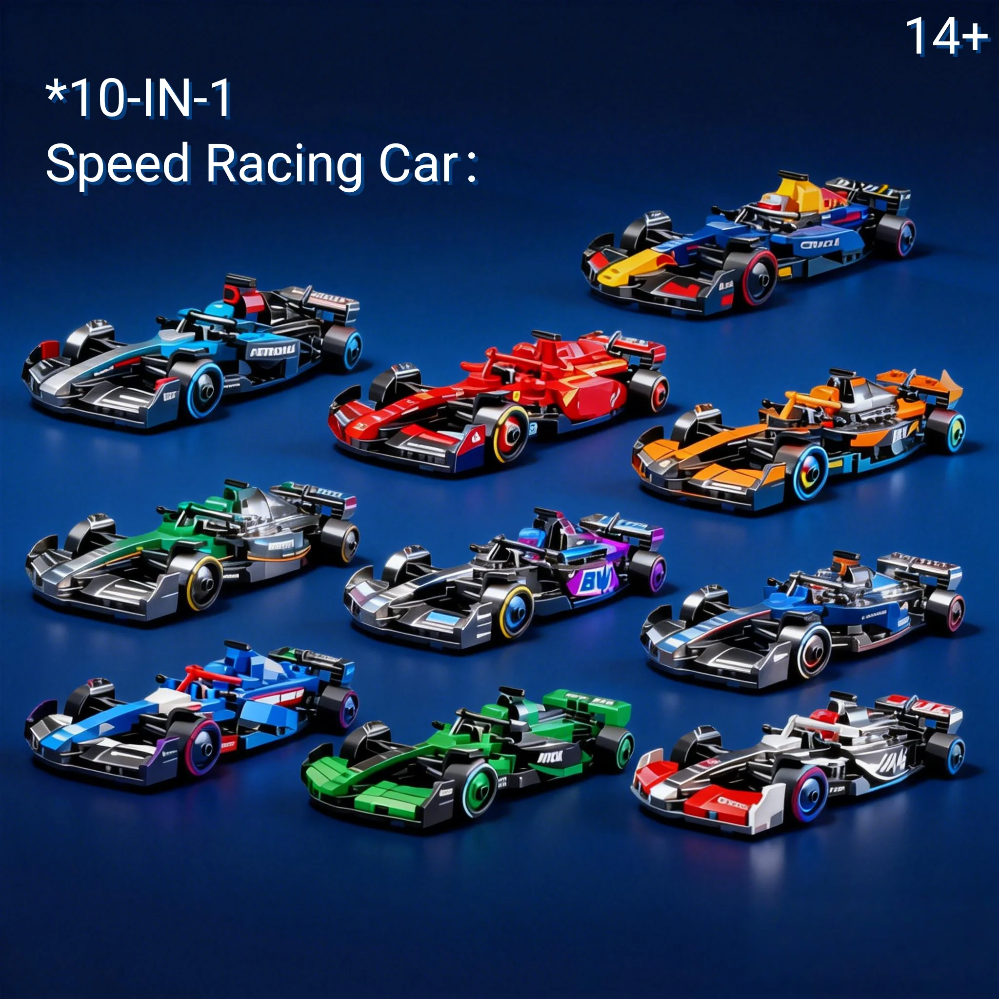 

Суперпредложения: Набор строительных блоков «Гоночный автомобиль 10-в-1» для самостоятельной сборки, модель для декора, подарки на день рождения и Рождество, 77251