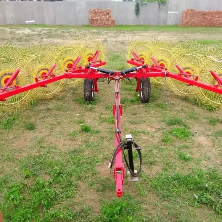 

Finger Bar Hay Rake | Adjustable Raking Width (3-4.8m) | High Carbon Steel Fingers | Compact Design for Farms