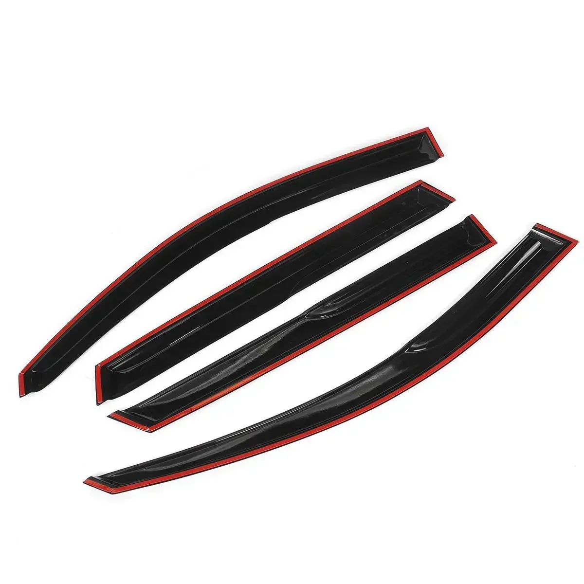 4PCS Car Window Wind Deflectors Tinted For Kia Sorento 2011-2015 2015-2020 Window Visor Weathershield Sun Rain Deflectors Guards