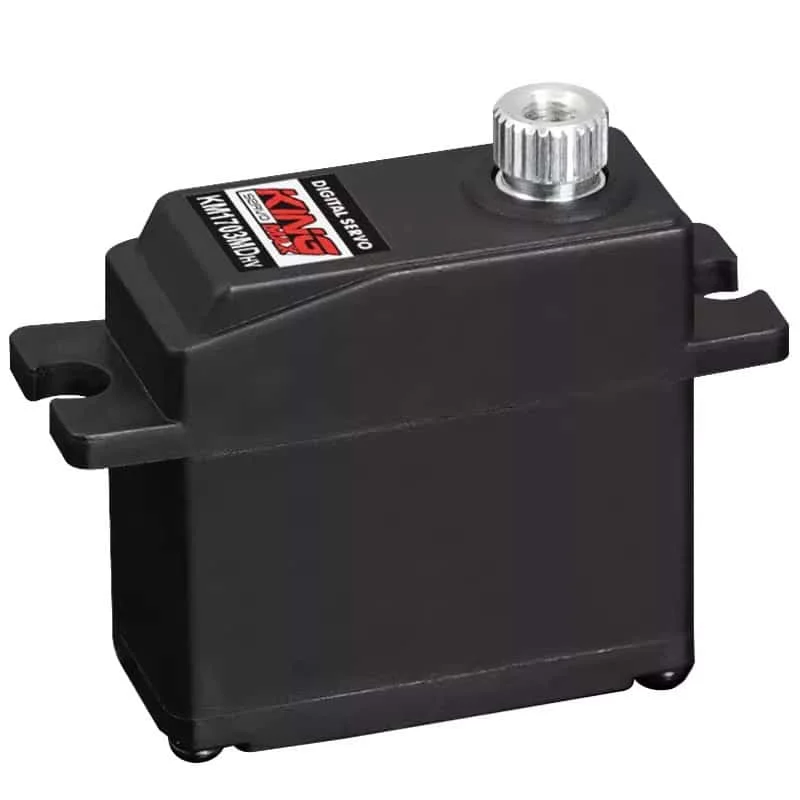 Kingmax KM1703MDHV 4.5kg 4.8-6V Servo digitale dente metallico ad alta pressione per aereo modello robot ad ala fissa