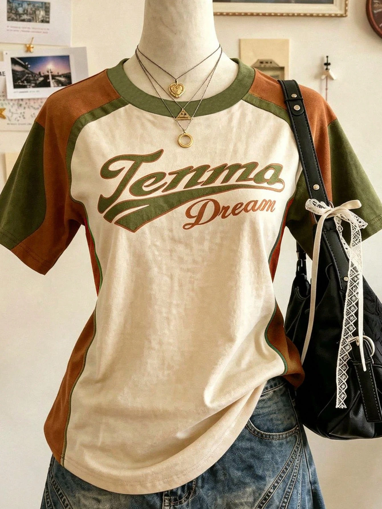 2026 Sommer Neue Vintage Oversized Grafik-T-Shirts Damen Y2k Streetwear Kurzarm-Tees Weibliche Lässige Sportliche Schwarze Paar-Tops – Detail 8