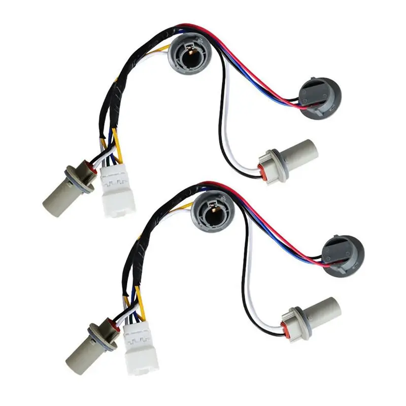 Ingenious-2PCS Car Rear Taillight Lamp Socket & Wiring Harness For Sonata 2011-2014 92450-3Q000 Parts Accessories