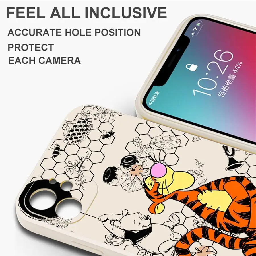 حافظة لهاتف Xiaomi Redmi Note 11s 10 11 Pro 10 Lite 13 12 Pro Plus 12s 10 14 Pro Plus من Disney Winnie The Pooh #6