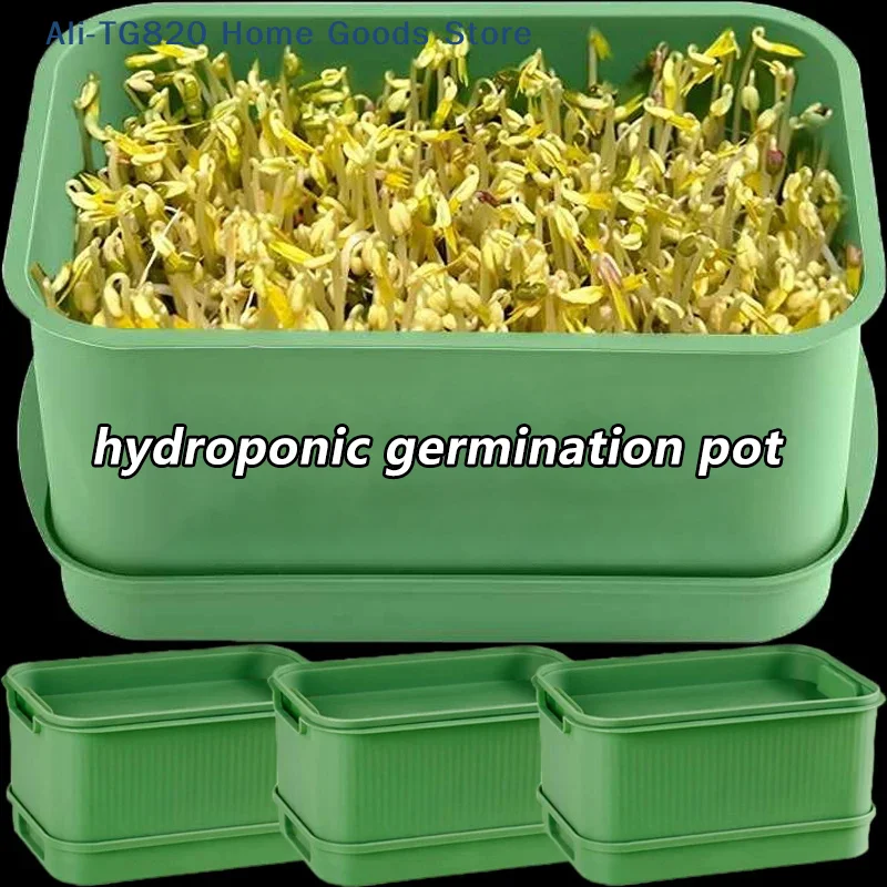 

[TG820]Plastic Grow Nursery Pots Vegetable Soilless Nursery Trays Seed Germination Tray Seedling Sprout Plate Garden Supplies