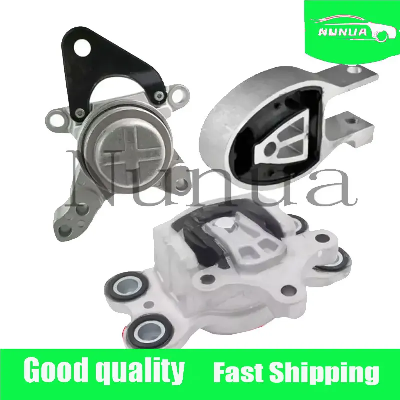 3PCS Gearbox Support Torque Strut Engine Mount Kit For Volvo XC60 S80 S60 V60 V70 31262710 30680705 31277689