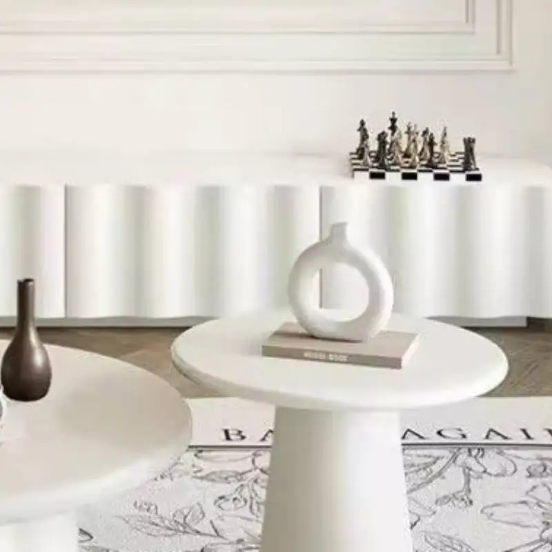 확장형 TV 캐비닛 빈티지 화이트 아이템 바닥형 소형 TV 스탠드 럭셔리 노르딕 실내 가구