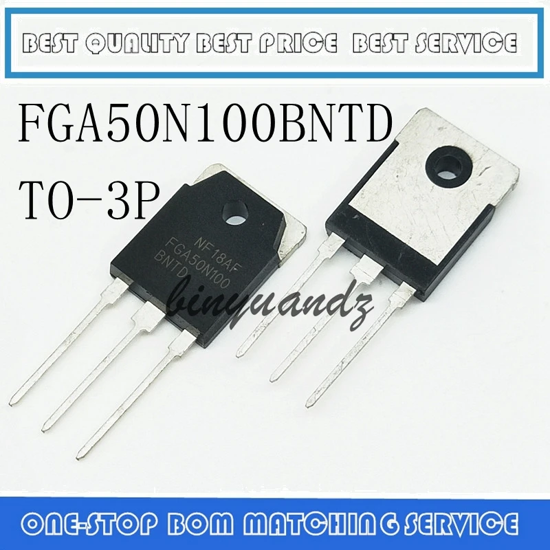 Bộ 5 ~ 10 Chiếc FGA50N100BNTD FGA50N100BNTD FGA50N100 TO-3P