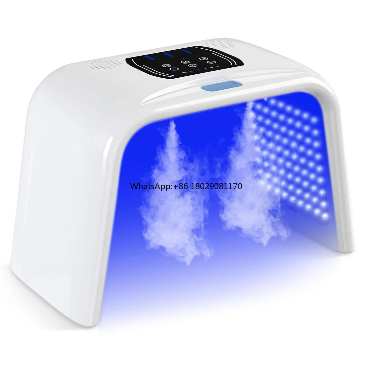 LED Beauty Rejuvenation Spectrometer LED 7 Color Light Spray Foldable Photon Rejuvenation Instrument