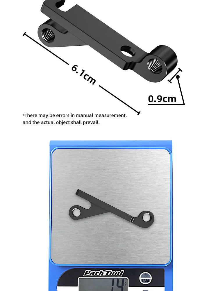 AliExpress rrskit RRskit IS Mount To Flat Mount Bike Brake Adapter 160/180mm Rotors Mtb Brake Caliper Adapter For Frame Fork Bicycle Accessories