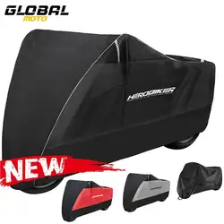 Waterproof Motorcycle Cover M L XL XXL XXXL XXXXL All  Season Motorbike Cover Dustproof UV Protective Outdoor Camping Moto Cover