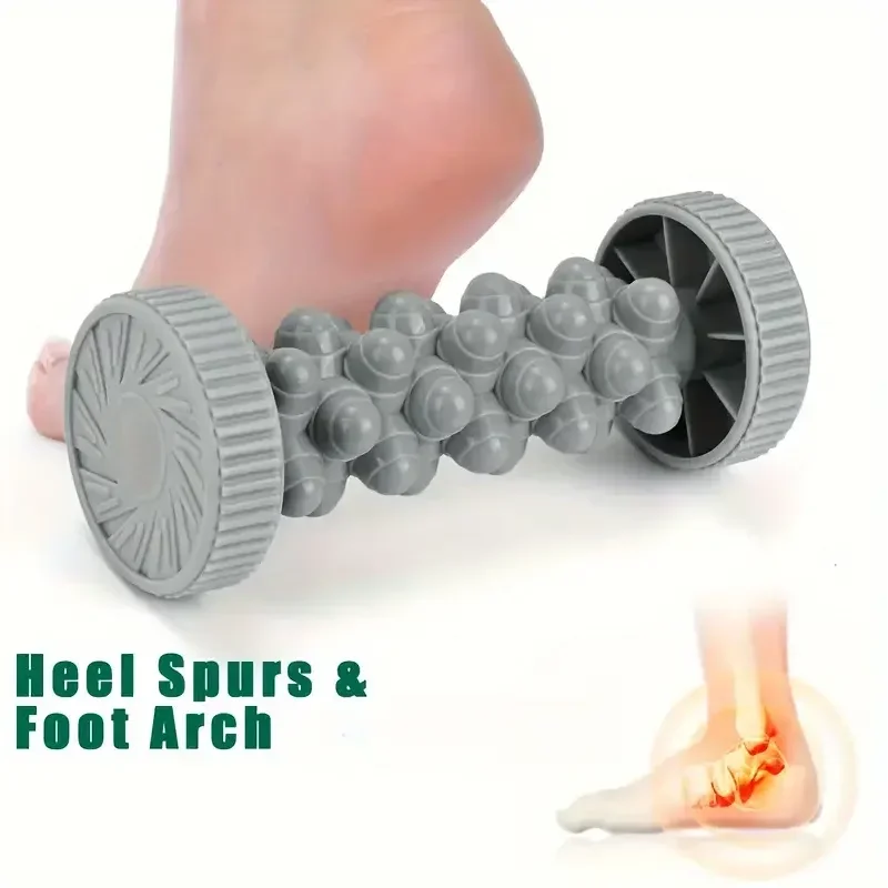Alat Pijat Kaki Roller Pijat Yoga Bola Pijat Plantar Fascia Roller Perawatan Relaksasi Otot Plastik Manual Alat Pijat Kaki