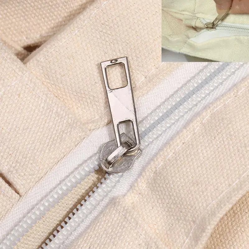 8PCS Metal Zipper High Quality Open-end Double Sliders Metal Zipper DIY Handcraft Cloth Pocket Garment Bags Sewing Accessories