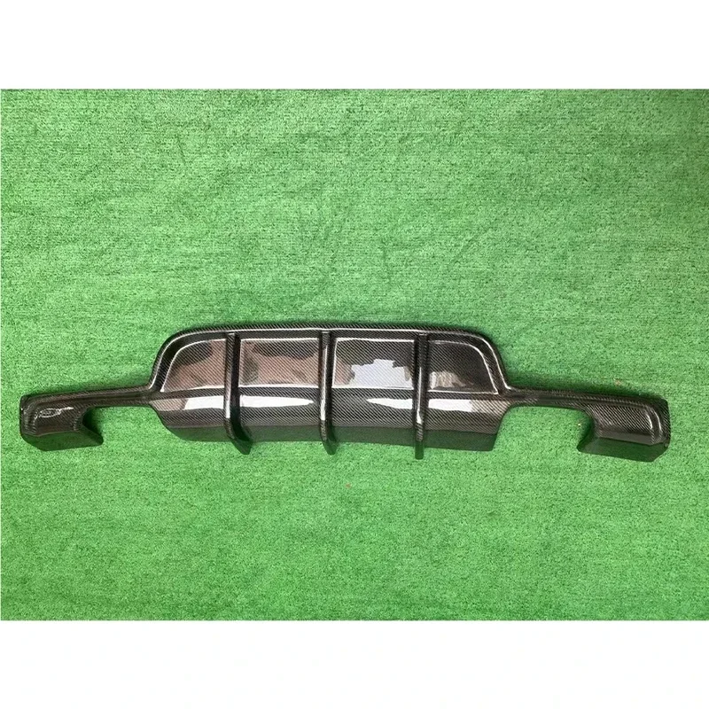 لسيارات BMW 3 series F30 F35 320 330i ألياف الكربون مانع صدمات خلفي للسيارة الناشر الخلفي الخائن سبويلر الظهر الشفاه GEEX ترقية طقم الجسم #2