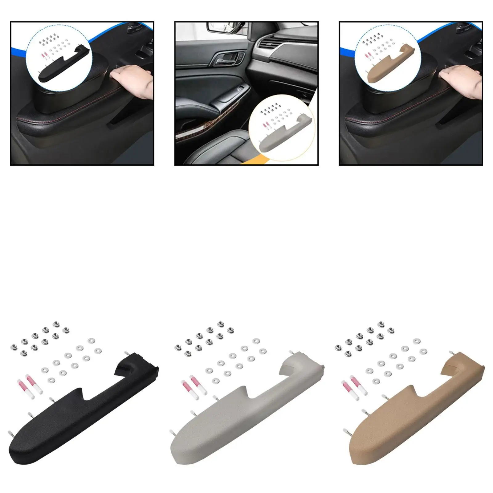 

Automotive Accessories Door Armrest Repair Kit Metal Support Frame Replacement for Chevrolet Silverado Driver Side