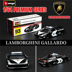 Bburago 1:64 Lamborghini Gallardo Replica Car Model, Scale Mercedes Audi Porsche Ford VW Honda Diecast Miniature Art Kid Boy Toy