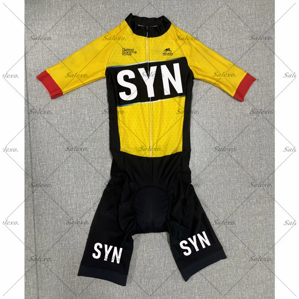 

Комбинезон для триатлона LASER CUT 2025 SYN TEAM, комбинезон с короткими рукавами, боди, велосипедный трикотаж, велосипед, MTB Maillot Ropa Ciclismo