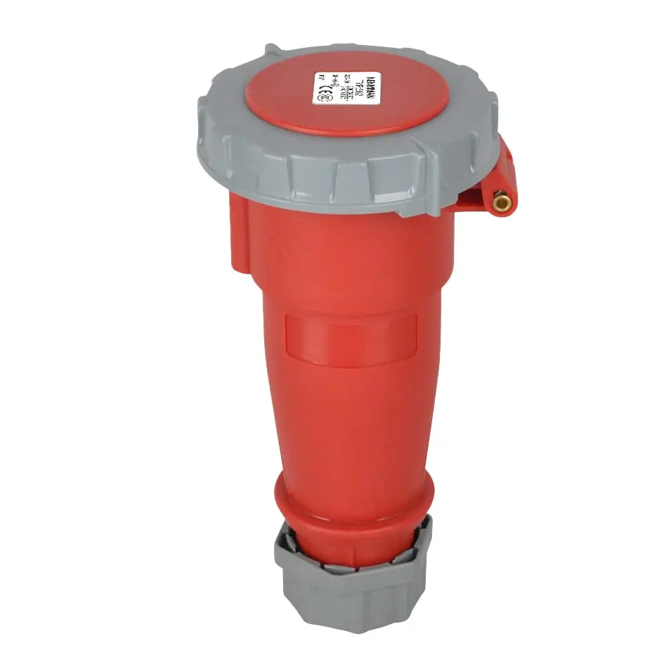 IEC60309 Waterproof Industrial CEE Connector Socket 5Pin 32A 400V 3P+E+N IP67
