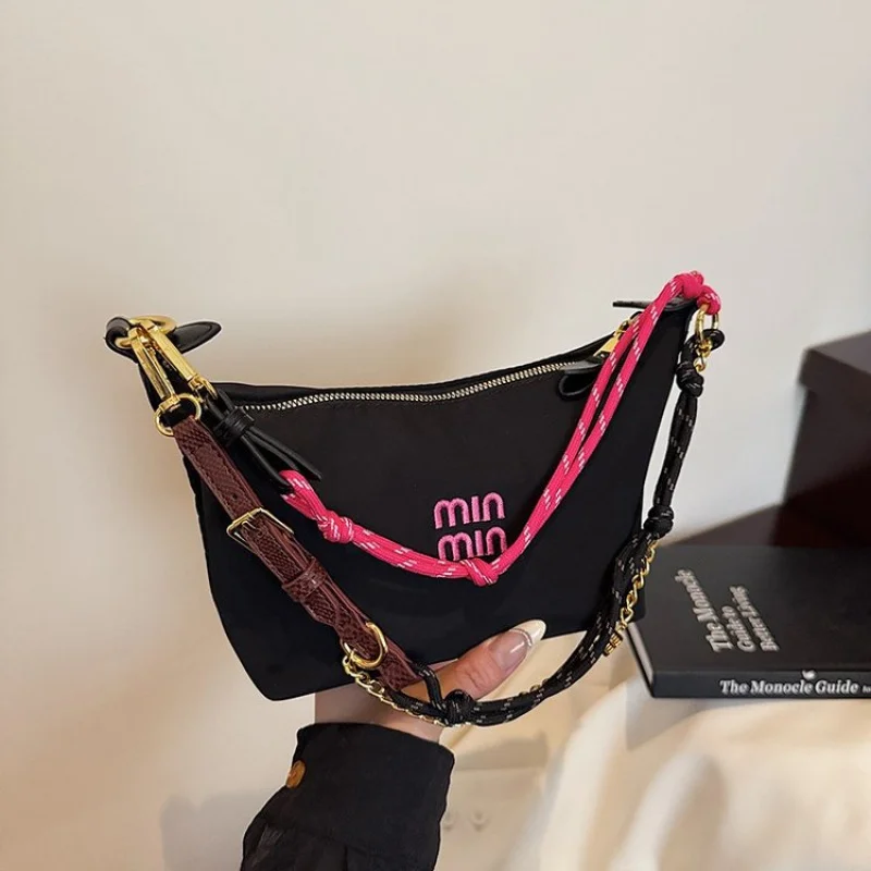 Borse da donna in vera pelle di marca di lusso, elegante borsa a tracolla a tracolla stile messenger con tracolla regolabile