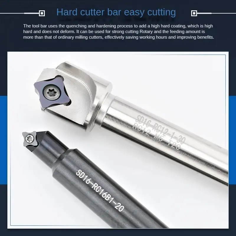 Barra de corte de biselado especial de ángulo R CNC, cortador de biselado interno R positivo y negativo R externo